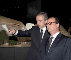 La Fondation Louis Vuitton prend son envol